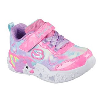Skechers Unicorn Charmer Lil Heart Sparkles Toddler Girls' Sneakers