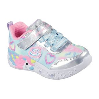 Skechers Unicorn Charmer Lil Heart Sparkles Toddler Girls' Sneakers