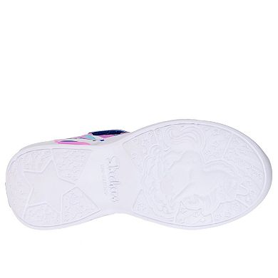 Skechers S-Lights® Unicorn Dreams Heart Sparkles Girls' Sneakers