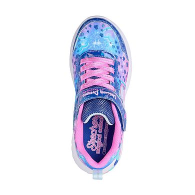 Skechers S-Lights® Unicorn Dreams Heart Sparkles Girls' Sneakers