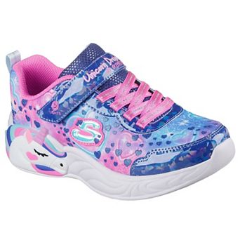 Skechers S-Lights® Unicorn Dreams Heart Sparkles Girls' Sneakers