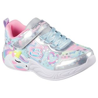 Skechers S-Lights® Unicorn Dreams Heart Sparkles Girls' Sneakers