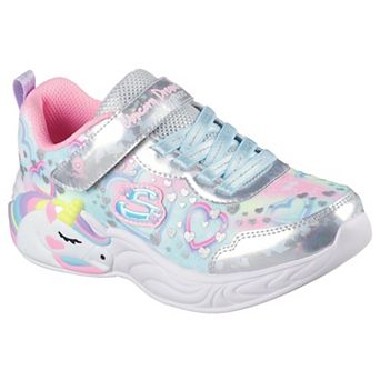 Skechers S-Lights® Unicorn Dreams Heart Sparkles Girls' Sneakers