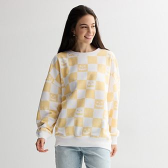 Juniors' Halloween Graphic Oversized Pullover
