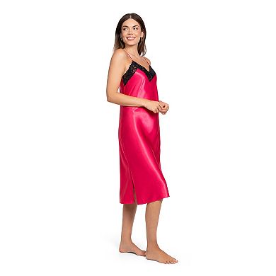 Women's Lilac+London Solid Midi Gown