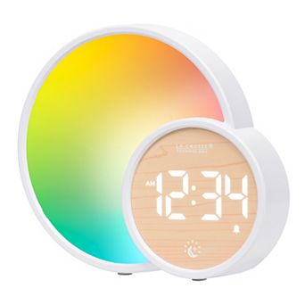 La Crosse Technology 617-1412 L'Eclipse Light Assist Digital Alarm Clock