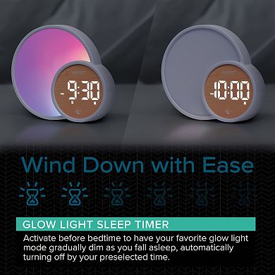 La Crosse Technology 617-1412 L'Eclipse Light Assist Digital Alarm Clock