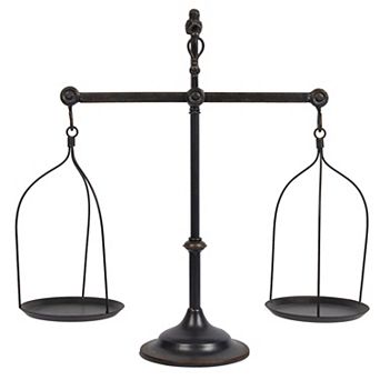 Storied Home Decorative Antique Balance Scale Table Decor