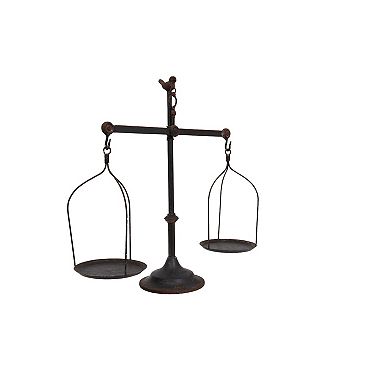 Storied Home Decorative Antique Balance Scale Table Decor