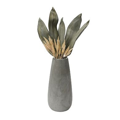 Storied Home Tall Washed Finish Vase Table Decor