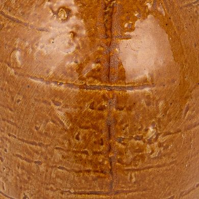 Storied Home Bohemian Charm Stoneware Vase with Handle Table Decor 4-pc. Set