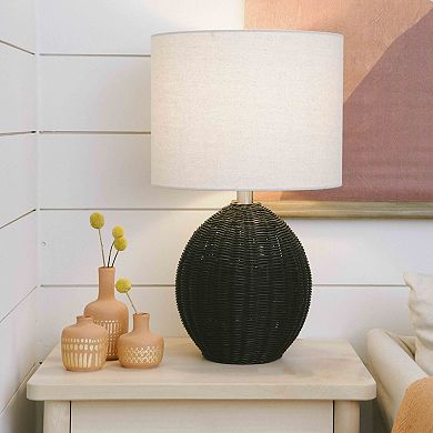 Storied Home Stoneware Gold Pattern Vase Table Decor 8-pc. Set