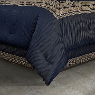 Five Queens Court Excel Royal Blue Comforter Set or Euro Sham