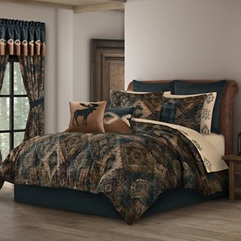 Five Queens Court Benson Comforter Set or Euro Sham
