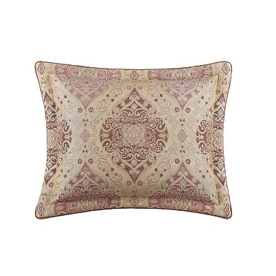 Five Queens Court Wallace Terracotta Comforter Set or Euro Sham