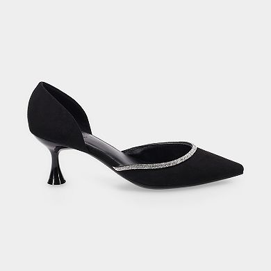 Apt. 9® Vikkie Women's Two Piece Bling Heels
