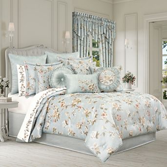 Five Queens Court Paris Comforter Set or Euro Sham