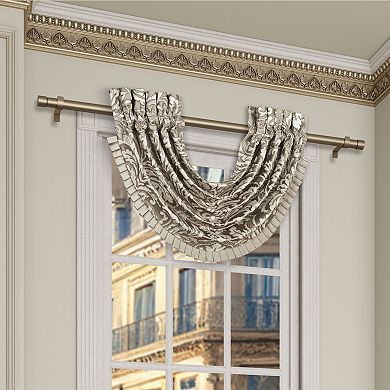 Five Queens Court Branson Flax Waterfall Window Valance