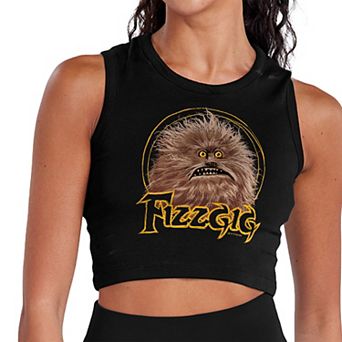 Juniors' The Dark Crystal Fizzgig Fury Cropped Graphic Tank