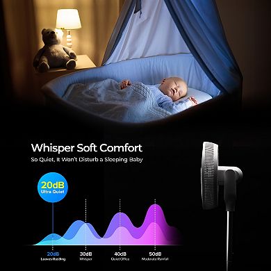 CUCKOO 360-Degree Rotation Standing Fan