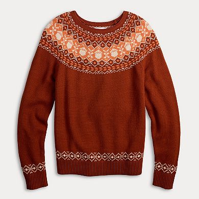 Women's Croft & Barrow® Fair Isle Pullover Sweater