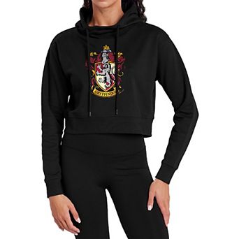 Juniors' Harry Potter Gryffindor House Pride Crop Sweatshirt