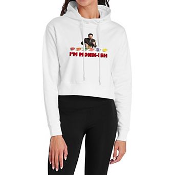Juniors' Monk Detective Mindset Cropped Hoodie