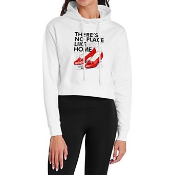 Juniors' The Wizard of Oz No Place Like Home Cropped Hoodie