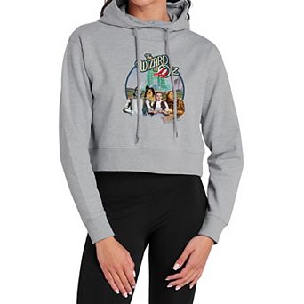Juniors' The Wizard of Oz Off to See the Wizard Cropped Hoodie