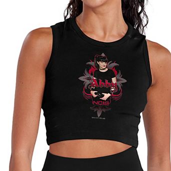 Juniors' NCIS Abby Gothic Vibes Cropped Tank