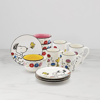 Lenox Chef Snoopy 12-Piece Dessert Set