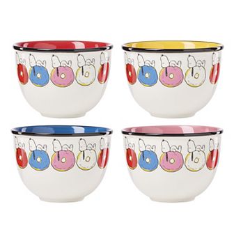 Lenox Chef Snoopy 4 pc Dessert Bowl Set