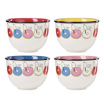 Lenox Chef Snoopy 4 pc Dessert Bowl Set