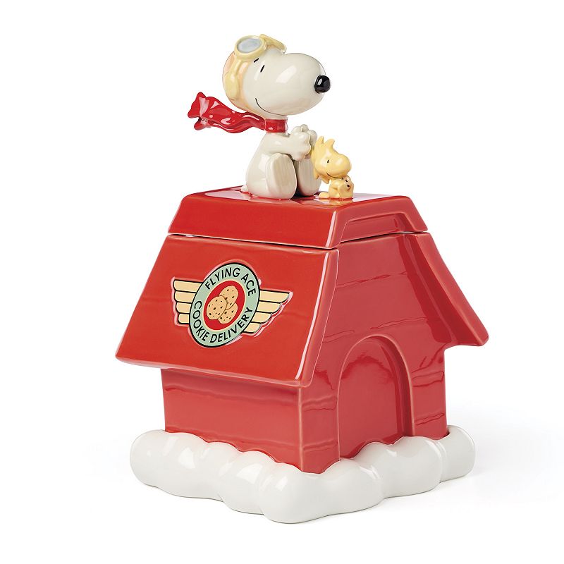 Lenox Chef Snoopy Figural Cookie Jar, Multi