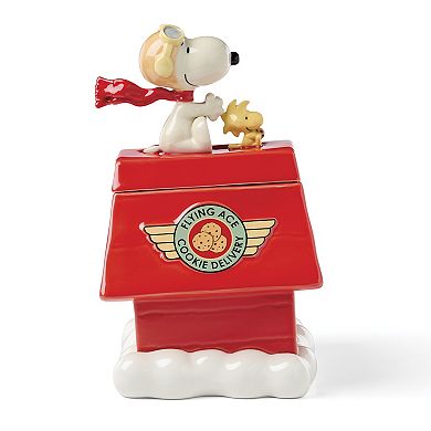 Lenox Chef Snoopy Figural Cookie Jar