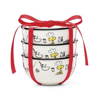 Lenox Chef 3 pc Snoopy Mini Bowls