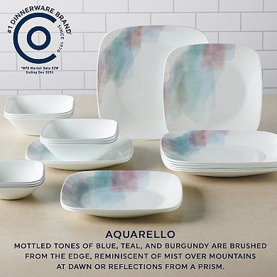 Corelle Vitrelle® Aquarello 16 pc Dinnerware Set