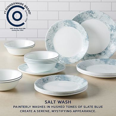 Corelle Vitrelle® Salt Wash 12 pc Dinnerware Set
