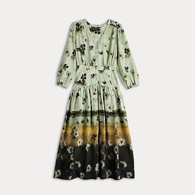Women's Simply Vera Vera Wang Drop Waist Maxi Dress