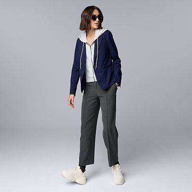 Women's Simply Vera Vera Wang Hooded Blazer