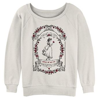 Disney's Snow White And The Seven Dwarfs Apple Of My Eye Scene Juniors' Graphic Pullover