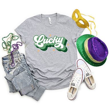 Retro Lucky Short Sleeve Graphic Tee