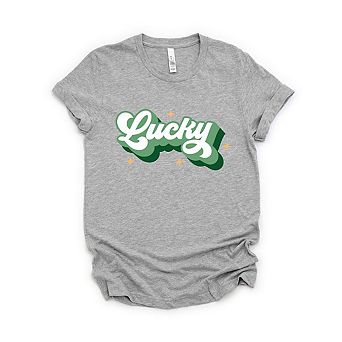 Retro Lucky Short Sleeve Graphic Tee