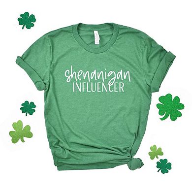 Shenanigan Influencer Short Sleeve Graphic Tee