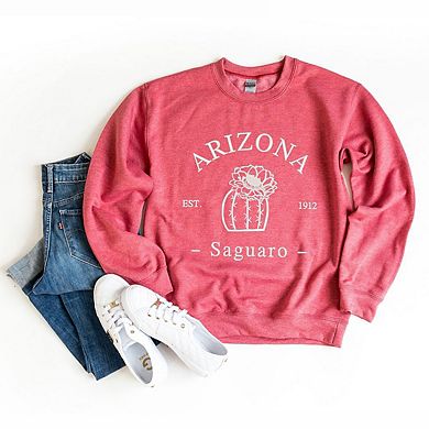 Embroidered Arizona Flower Sweatshirt