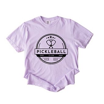 Pickleball Club - Women's Garment Dyed Graphic T-Shirt