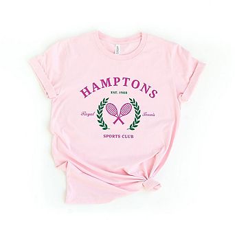 Hamptons Sports Club Tennis Short Sleeve Graphic Tee