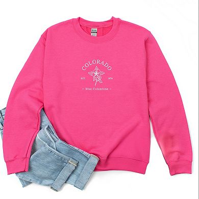 Embroidered Colorado Flower S Chocolate