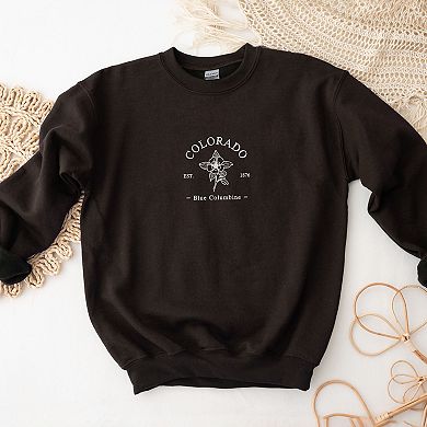 Embroidered Colorado Flower S Chocolate