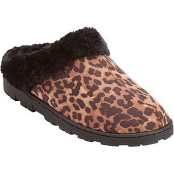Comfortview Women's The Andy Fur Clog Slipper